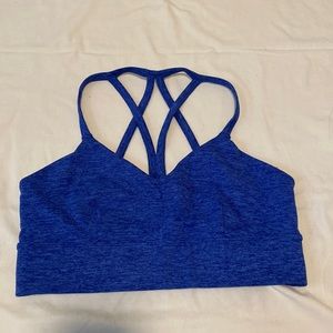 EUC - Blue marl JoyLab sports bra